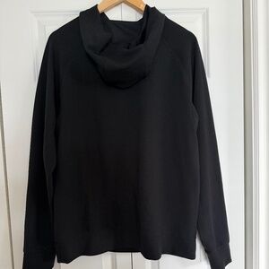 Mens Roots waffle black hooded sweatshirt size M